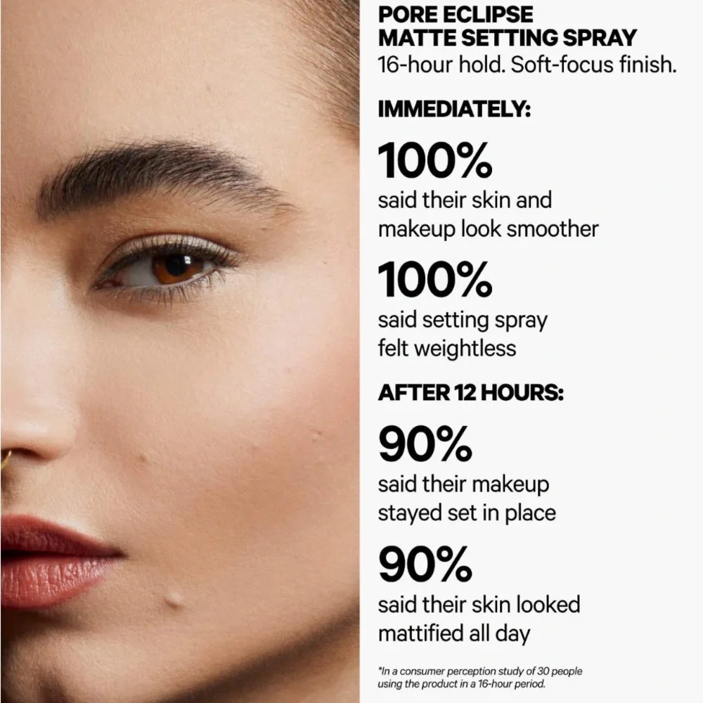 MILK Makeup Pore Eclipse Mattifying Blurring Setting Spray